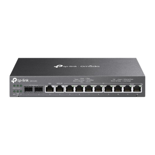 TP-Link ER7212PC Omada 3-in-1 Gigabit VPN Router Integrates Router