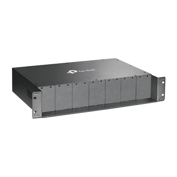 TP-Link MC1400 19" 2U Rackmount Chassis for 14-Slot Media Converters
