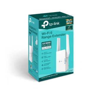 TP-Link RE705X AX3000 Mesh WiFi 6 Extender 574Mbps@2.4GHz 2402Mbps@5GHz