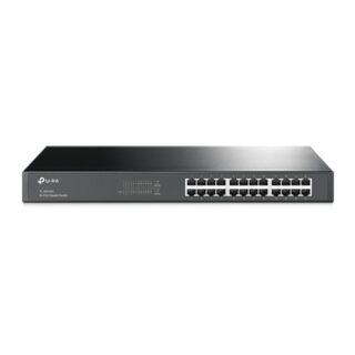 TP-Link TL-SG1024 24-Port Gigabit 19" Rackmountable Unmanaged Switch energy-efficient Supports MAC Plug  play 48Gbps Switching Capacity