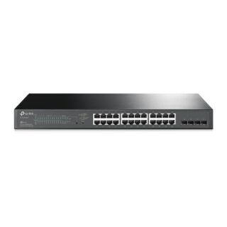 TP-Link SG2428P JetStream 28-Port Gigabit Smart Switch 24-Port PoE+ 4 Gigabit SFP