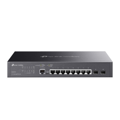 TP-Link SG3210 JetStream 8-Port Gigabit L2 Managed Switch with 2 SFP Slots Omada