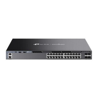 TP-Link SG6428X Omada 24-Port Gigabit Stackable L3 Managed Switch with 4 10GE SFP+ Slots
