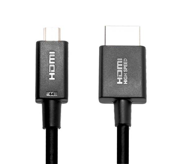 Oxhorn HDMI to Micro HDMI Cable 1.8m - 1.4v 19 (+1) pins A Male to D Male 34AWG