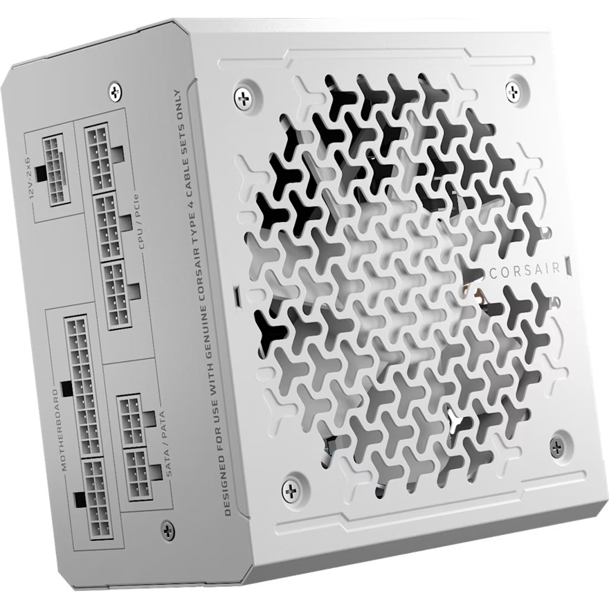 Corsair RMe Series™ RM850e - Fully Modular Low-Noise ATX Power Supply - White (AU)