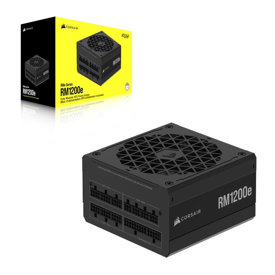 Corsair RMe Series™ RM1200e Fully Modular Low-Noise ATX Power Supply (AU)