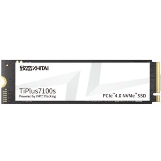 YMTC ZhiTai TiPlus7100s SSD 1TB M.2 2280 YMTC Xtacking 4.0  TLC Chip PCle Gen 4 X 4.0 NVMe 4.0 7400MB/s 6900MB/s R/W 600 TBW 5Y warranty