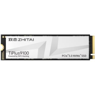 YMTC ZhiTai TiPlus9100 SSD 1TB M.2 2280 YMTC Xtacking 4.0 TLC Chip PCIe™ Gen5 x4,NVMe™ 2.0 12000MB/s 10700MB/s R/W 600 TBW 5Y warranty