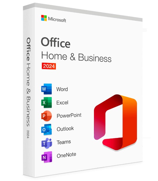 Microsoft Office Home Business 2024 English APAC Medialess Retail New. Includes Word
