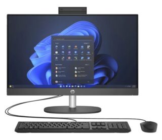 HP ProOne 245 G10 AIO 23.8"/24" FHD NT Intel i5-1334U 16GB 512GB SSD WIN 11 PRO Intel® Iris® Xᵉ Graphics WiFi6 Keyboard+Mouse 1Yr OS WTY Iron gray