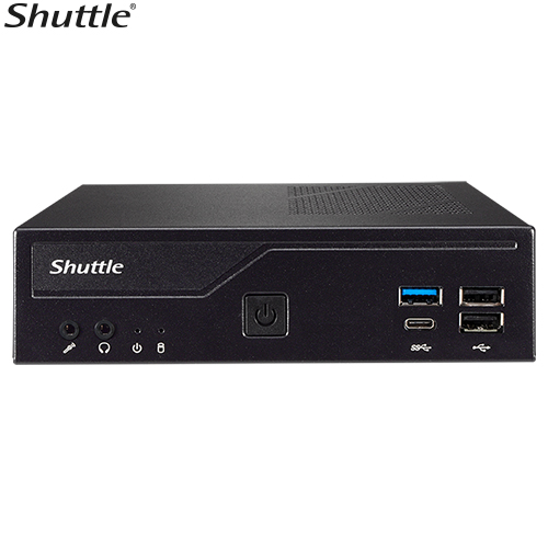 Shuttle DH610 V2 Slim Mini PC 1L Barebone - Intel 12th/13th/14th Gen