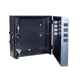 PowerShield Vertical Wall Mount Rack with 4U vertical capacity