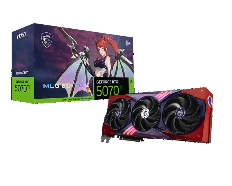 MSI nVidia GeForce RTX 5070 Ti 16G MLG EDITION OC