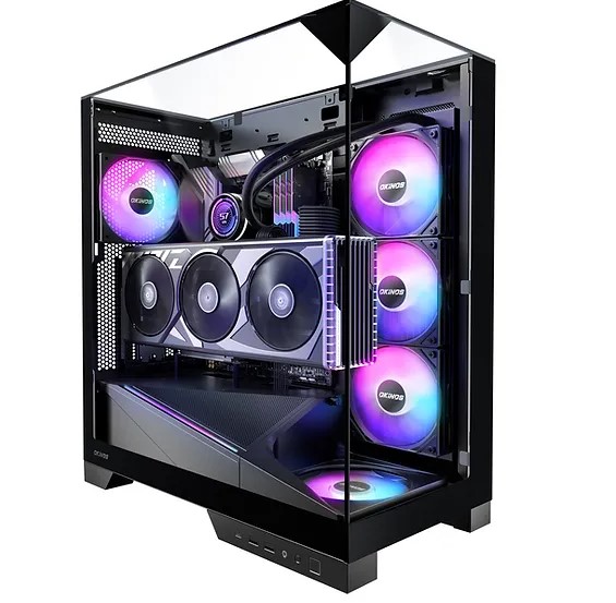 OKINOS AQ93 3-Sided Pannoramic ViewTempered Glass