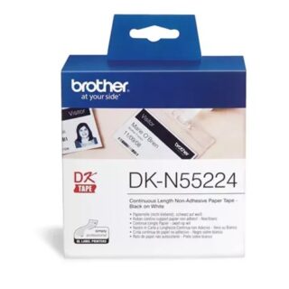 Brother White Continuous Thick Paper Roll 54mm x 30.84mm