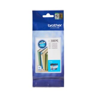 Brother LC3337C *NEW*CYAN INK CARTRIDGE TO SUITMFC-J5945DW/MFC-J6945DW/MFC-J5845DW/MFC-J6545DW-UP TO 1500 PAGES