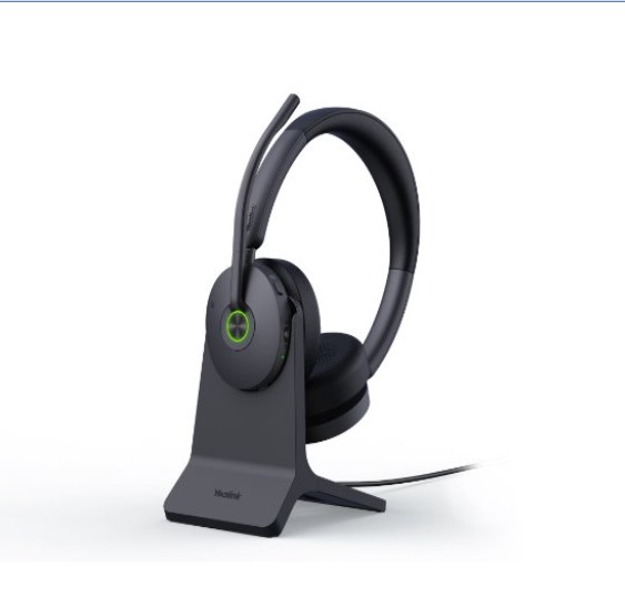 Yealink WH68 Hybrid with Charging Stand DECT Bluetooth Wireless Technology