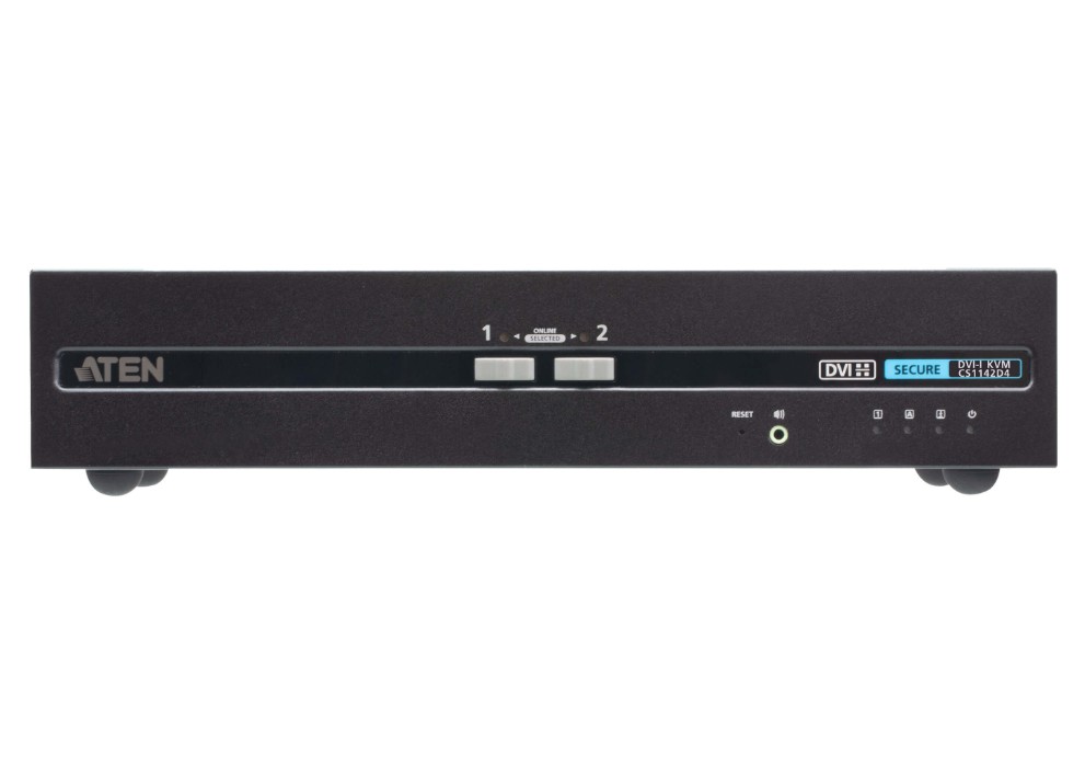ATEN 2-Port USB DVI Dual Display Secure KVM Switch (PSD PP v4.0 Compliant)