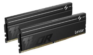Lexar LD5U08G60C380V-RGD DDR5 UDIMM 16GB Kit (2 x 8GB) 6000 MT/s 1.35V CL38 THOR G2 OC RGS BLACK INTEL XMP 3.0 AMD EXPO