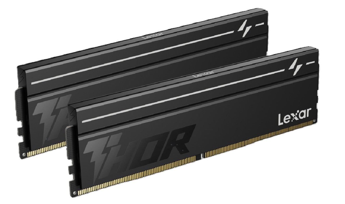 Lexar LD5U08G60C380V-RGD DDR5 UDIMM 16GB Kit (2 x 8GB) 6000 MT/s 1.35V CL38 THOR G2 OC RGS BLACK INTEL XMP 3.0 AMD EXPO