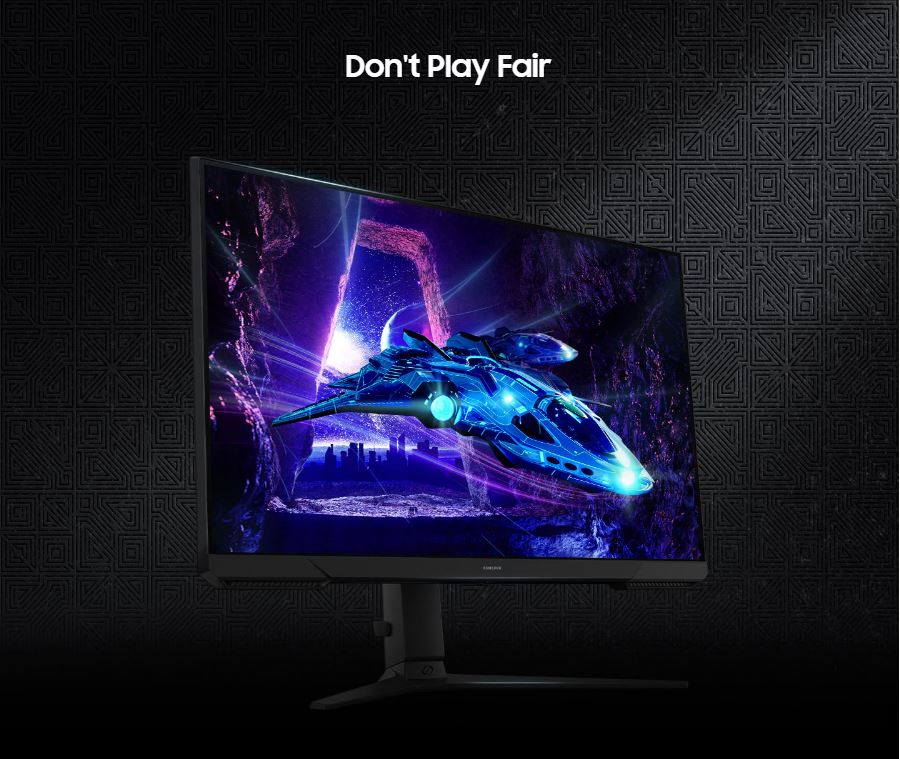 Samsung 23.8"/24" Odyssey G30D FHD Monitor 1920 x1080 180Hz 16:9 250cd/m2 VA HDMI1.4 DP Headphone Tilt HAS Swivel Pivot VESA Gaming Monitor Black - Image 2