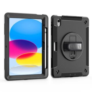 USP Rugged Samsung Galaxy Tab A7 (10.4") Case Black - Built-in-Kickstand