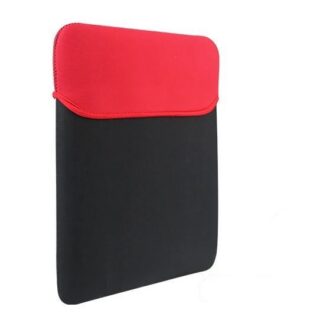 USP 14" Reversible Laptop Tablet Sleeve Case - Black/Red