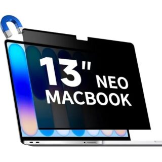 USP Apple MacBook Neo (13") (A18 Pro) Magnetic Removable Privacy Screen Protector - Matte Anti-Glare Coating