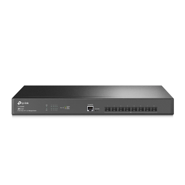 TP-Link SX3008F JetStream 8-Port 10GE SFP+ L2+ Managed Switch