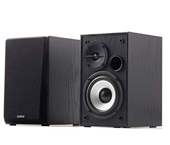 Edifier R980T Powered 2.0 Bookshelf Speakers - Studio-Quality Sound with Dual RCA Input Suitable for Desktops