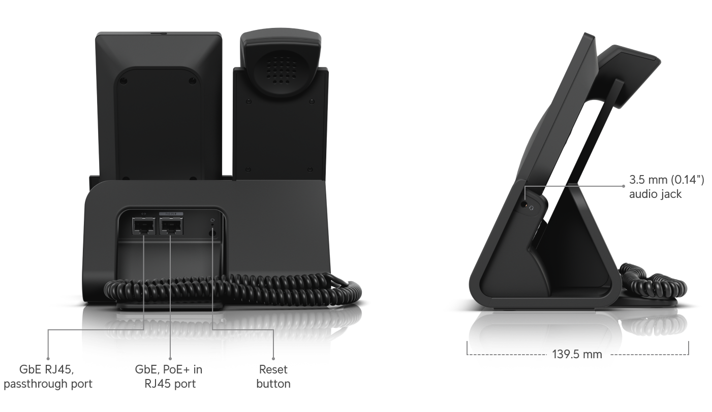 Ubiquiti Talk G3 Touch Pro,Next-generation Desktop Smartphone,Featuring A 5" Touch Display,Seamless Integration With UniFi Applications - Image 3